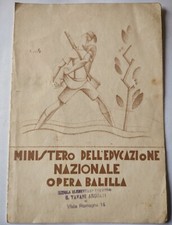 Pagella 1933 ''Opera Balilla"