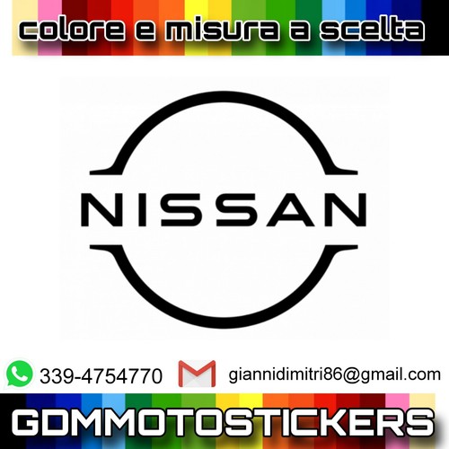 Adesivo prespaziato nissan - adesivo,