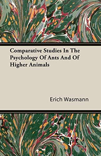 Wasmann comparative studies - -,
