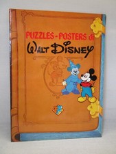 (12)-ALBUM FIGURINE-PUZZLES-POSTERS DI WALT DISNEY- FLASH 1979-INCOMPLETO-OTTIMO
