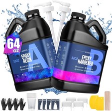 Resina Epoxi De 64 Onzas - Kit