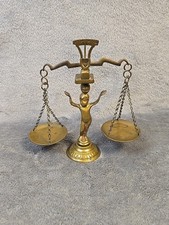 Bilancia in ottone vintage