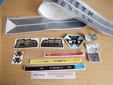 Kit decalcomania cofano Massey