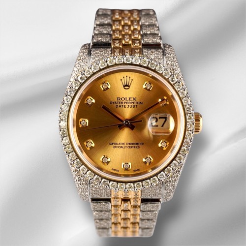 Rolex datejust 36mm 18k - 36mm,
