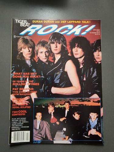 Tiger beat rock february - tiger,
