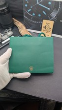 ROLEX Green Boutique Shopping Bag – Original Paper Bag with Gold Crown Logo