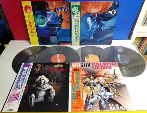 Japan set vinile anime bgm - lp,