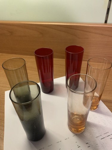 Bicchieri liquore colorati - 6,