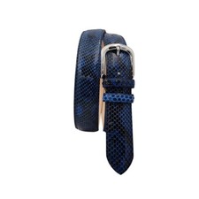 Cintura 3,5 cm in Pitone con