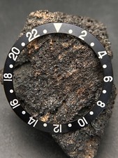 #1326 ORIG. ROLEX GMT MASTER SERIF 315-16760-7 NERO 16760 16700 16710 INSERTO