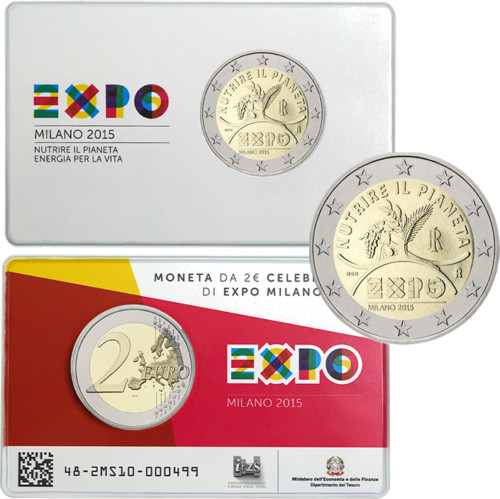 Euro commemorativa italia - commemorativa,