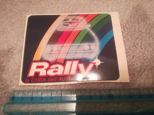Adesivo stickers vintage rally - adesivo,
