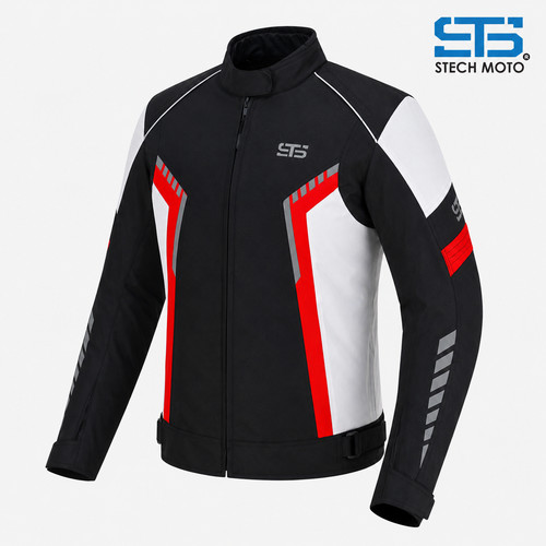 Moto giacca tessuto - moto, in