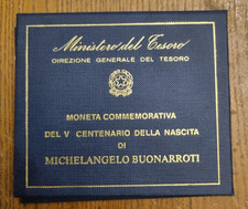 Moneta argento 500 lire 1975 - moneta,