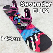 Savender Snowboard FLUX Attacco 143 cm Rosa Donna SAVANDER Savender Attacco: