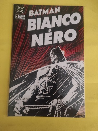 Batman bianco nero 2 - bianco, e