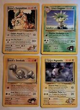 Card Pokèmon 14X Gym Heroes anno 1999-2000 