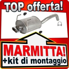 Silenziatore Posteriore per