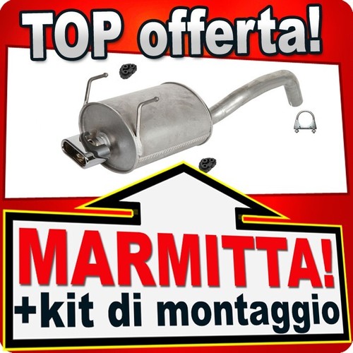 Silenziatore posteriore per - silenziatore,