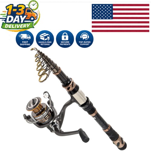 Canna pesca telescopica in - canna,