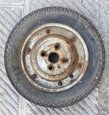 RUOTA e cerchio da 9 per Vespa 50 originale d'epoca