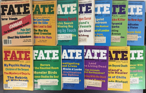 Fate magazine lot 1980 s - fate,