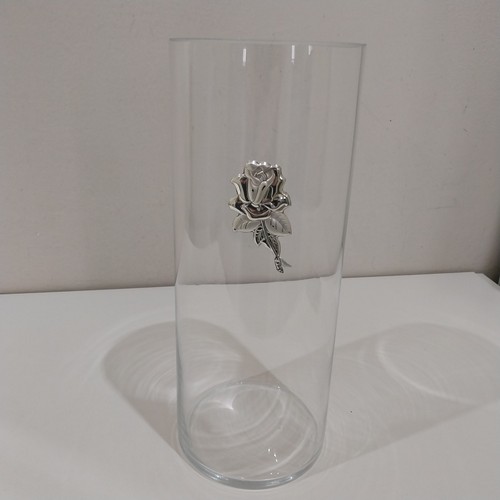 Vaso cilindrico vetro - vaso,
