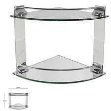 MENSOLA AD ANGOLO DOPPIA PER