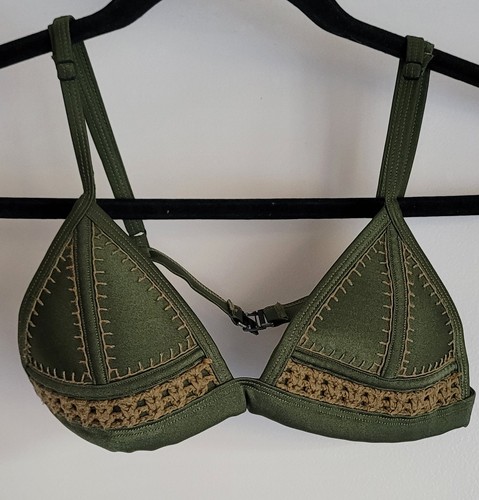 Triangl bikini top green - triangl,