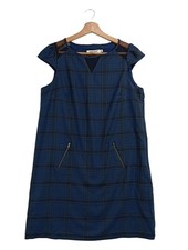 NAF NAF Abito a maniche corte Donna Abito Taglia IT 40 blu stile casual