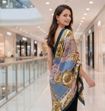 Sciarpa di seta 180x90 foulard