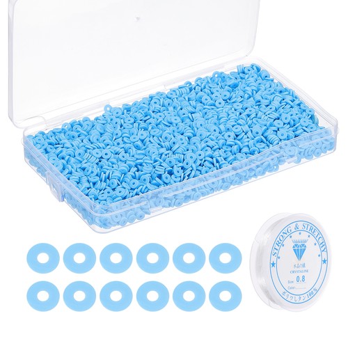 4000 pcs perline piatte - piatte, tonde