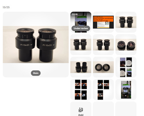 Set carl zeiss - zeiss, 10x/23