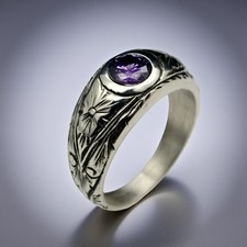 Anello uomo argento sterling