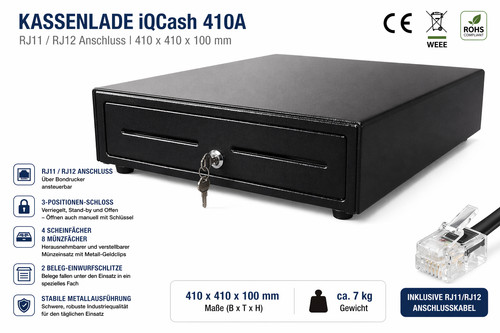 Cassetto cassa con inserto