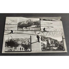 Cartolina Ala di Stura - Tratto Seggiovia Belfè-Carfen - Piazza