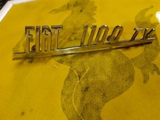 FIAT 1100 TV SCRITTA EMBLEMA