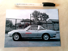 FIAT DINO SPIDER PININFARINA del 1966 CON HARD TOP FOTO REPRINT cm 12,5 x 18,2