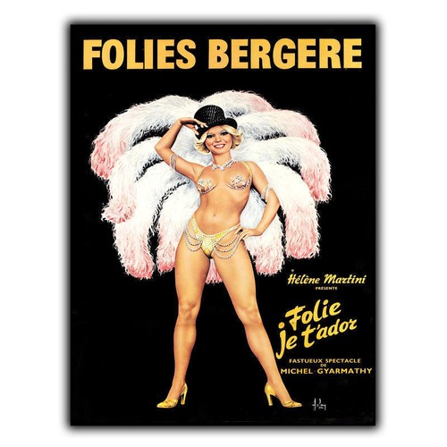 Folies bergere french paris - folies,