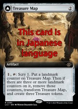 MTG TREASURE MAP 391 FOIL EXC - MAPPA DEL TESORO - LCI X JP - MAGIC