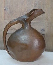 Antica Anfora Brocca In Rame EGIDIO CASAGRANDE Made In Italy Lavorata A Mano....