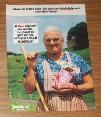 Rara pubblicità alpia - alpia,