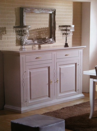 Credenza madia laccata bianco - laccata,