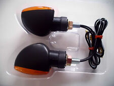 COPPIA FRECCE NERE CORTE OMOLOGATE PER KAWASAKI NINJA ZX-6R 636 03 04 05 06