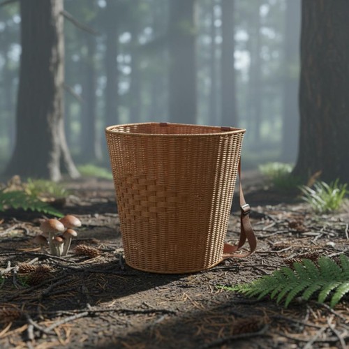 Zaino cesta intrecciata - zaino,
