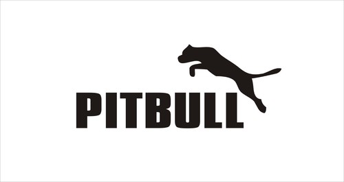 Pitbull stickers decals - (6, in