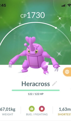 Shiny heracross pokemon - shiny, gen2