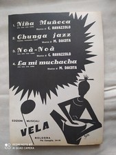 ALBUM EDIZIONI VELA - 4 SPARTITI (1962) - AA.VV.: C. RAVAZZOLO, M. DACOTA