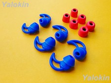 12pcs S/M/L (BLNI:RDMF-d) Isolation & Memory Foam Tips for Mie2, Mie2i