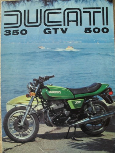 Ducati 350 500 gtv - gtv, pubblicità